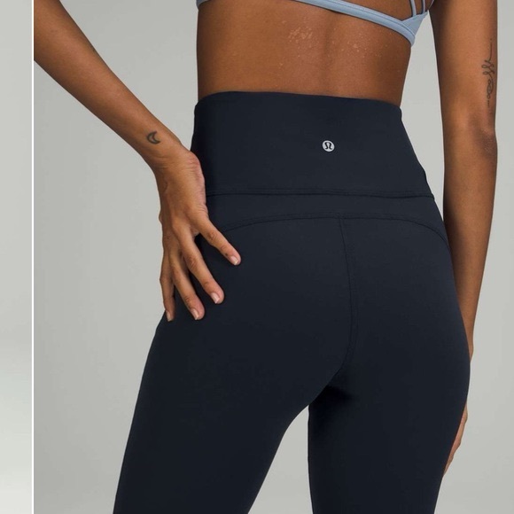 Lululemon Groove Super-High-Rise Flared Pant Nulu™True Navy - Picture 2 of 3